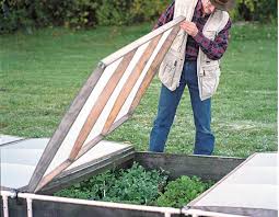 Cold Frame With A Lightweight Lid