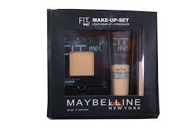 maybelline fit me makeup set packaging