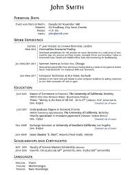 Examples of cv with no experience   Fresh Essays