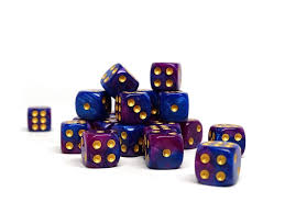 Pieces that size normally print out to just under 1/2x1/2, which is a nice size for tabletop gaming, empty space. Easy Roller Dice Co 25 Count D6 Collection 12mm Purple Dawn With Gold Pips Perfect For Tabletop War Games And Rpgs Buy Online In Bahamas At Bahamas Desertcart Com Productid 173248489