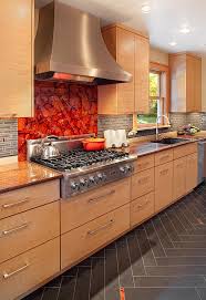 Find orange glass patterns perfect for orange tile backsplash ideas to wall or pool designs. Kitchen Backsplash Ideas A Splattering Of The Most Popular Colors