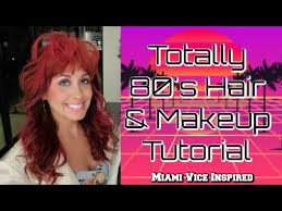hair makeup tutorial miami vice