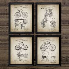 Vintage Poster Bicycle Patent Print