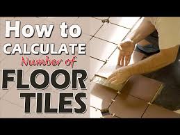 calculate floor tiles