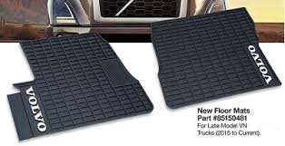 volvo truck oem rubber floor mats w