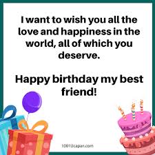 birthday wishes for friend