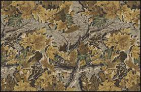 branches camouflage nylon area rug