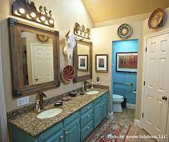 Different types of furniture can be placed and they all will support double bathroom vanity for you. Ideas For Bathrooms With Double Vanities
