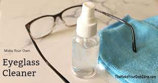 Pour into spray bottle, shake to mix well and you're done! Homemade Eyeglass Cleaner The Make Your Own Zone