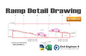 Ramp Detail Drawing Standard