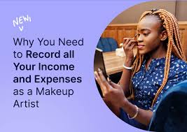 income and expenses as a makeup artist