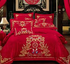 Chinese And Classic Bedsheet Golden