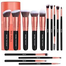 bs mall makeup brushes premium synthetic foundation powder concealers eye brush
