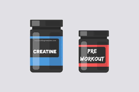 creatine vs pre workout which is