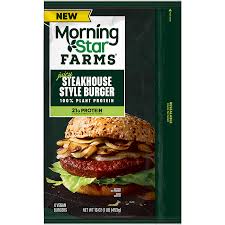 steakhouse style burger morningstar