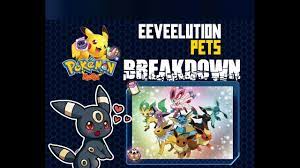 Pokemon Mega Breakdown: Eeveelution Pets!!! - YouTube
