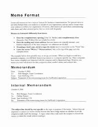 Business Memorandum Example Examples Template Format Writing Memos