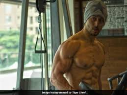 shares baaghi 2 workout pic