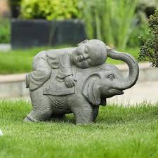 elephant garden statue