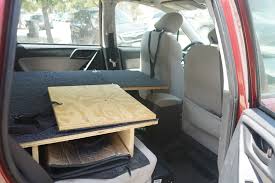 Suv Camper Conversion With Sleeping