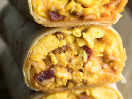 bacon breakfast burrito recipe peas