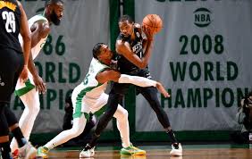 The brooklyn nets are an american professional basketball team based in the new york city borough of brooklyn. Nets 123 Celtics 95 Kyrie Irving And Kevin Durant Combine For 66 Points In Brooklyn Win Brooklyn Nets