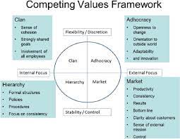 competing values framework colour