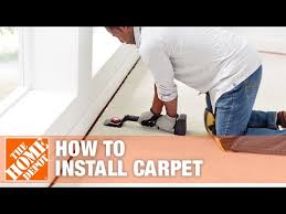 how to install carpet the