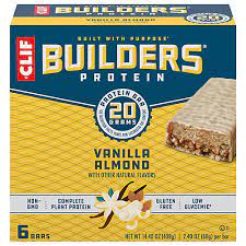 clif builders 20g protein bars