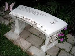 Friendship Concrete Bench Stock For