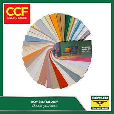 Boysen Medley Color Chart 250 Colors