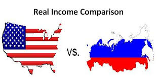 russia vs america real income comparison