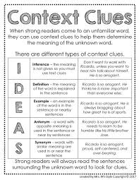 5 4 Meaning Of Words Context Clues Mrs Nuesas Class Site