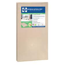 sealy soybean natural crib mattress