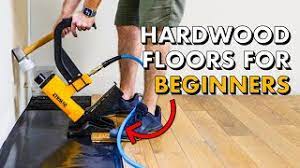 installing hardwood flooring for the