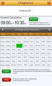 Choghadiya Panchang Calculator For 2014 Sunsigns Org