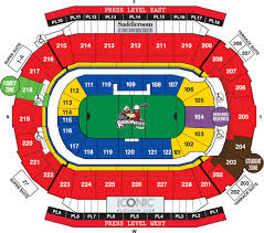41 Perspicuous Saddledome Seat Map