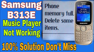 How to install tizen dev build in samsung smart tv? Samsung B313e Music Player Not Working 100 Solved By Mobile Software Supporter Youtube