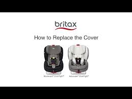 How To Replace The Cover On Britax