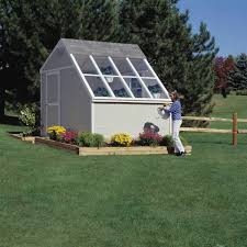 A greenhouse extends your growing season by providing an optimal climate for yo. Garden Shed Greenhouse Free Installation Backyard Buildings