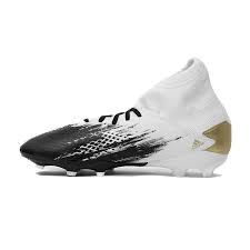 Let us present the all black adidas football boots; Adidas Predator 20 3 Fg Ag Inflight Weiss Gold Schwarz Kinder Www Unisportstore De