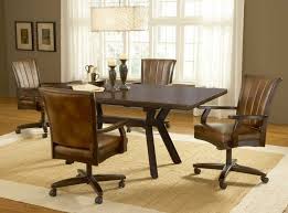 The grand bay dining chairs are versatile wood chairs that look great in a traditional home or a contemporary kitchen. Dining Room Chairs Casters Layjao