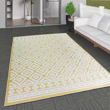 outdoor rug yellow cream diamond rugs