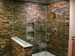 Natural Stone Shower Installation In
