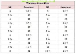 Converse Womens Size Chart Tops4creditcards Co Uk