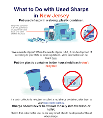 Trustmedical sharps retrieval program containers 1 gal. Public Works Recycling Information Monroe Township New Jersey