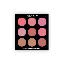 elixir pro matte blush palette