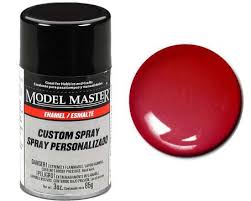 Model Master Car And Truck Spray Paint 2972 Fire Red