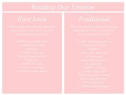 wedding day timeline photos by
