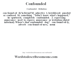 نتیجه جستجوی لغت [confounded] در گوگل